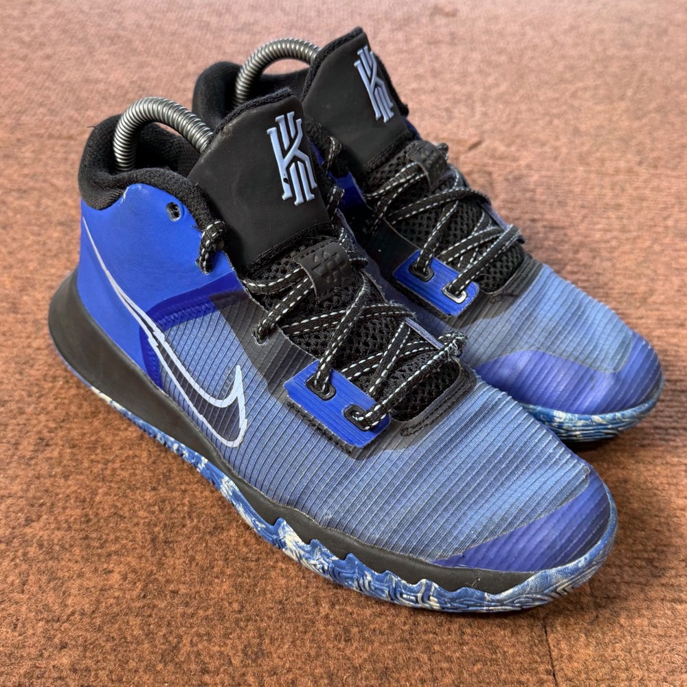 Nike Kyrie Flytrap 4 Kids Basketball Shoes Blue Black CT5537-401 Size‎ 5.5Y
